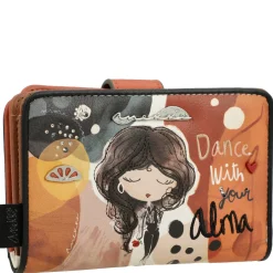 Alma - Geldbörse mit zusätzlichem Kartenhalter 14 cm (multicolor)