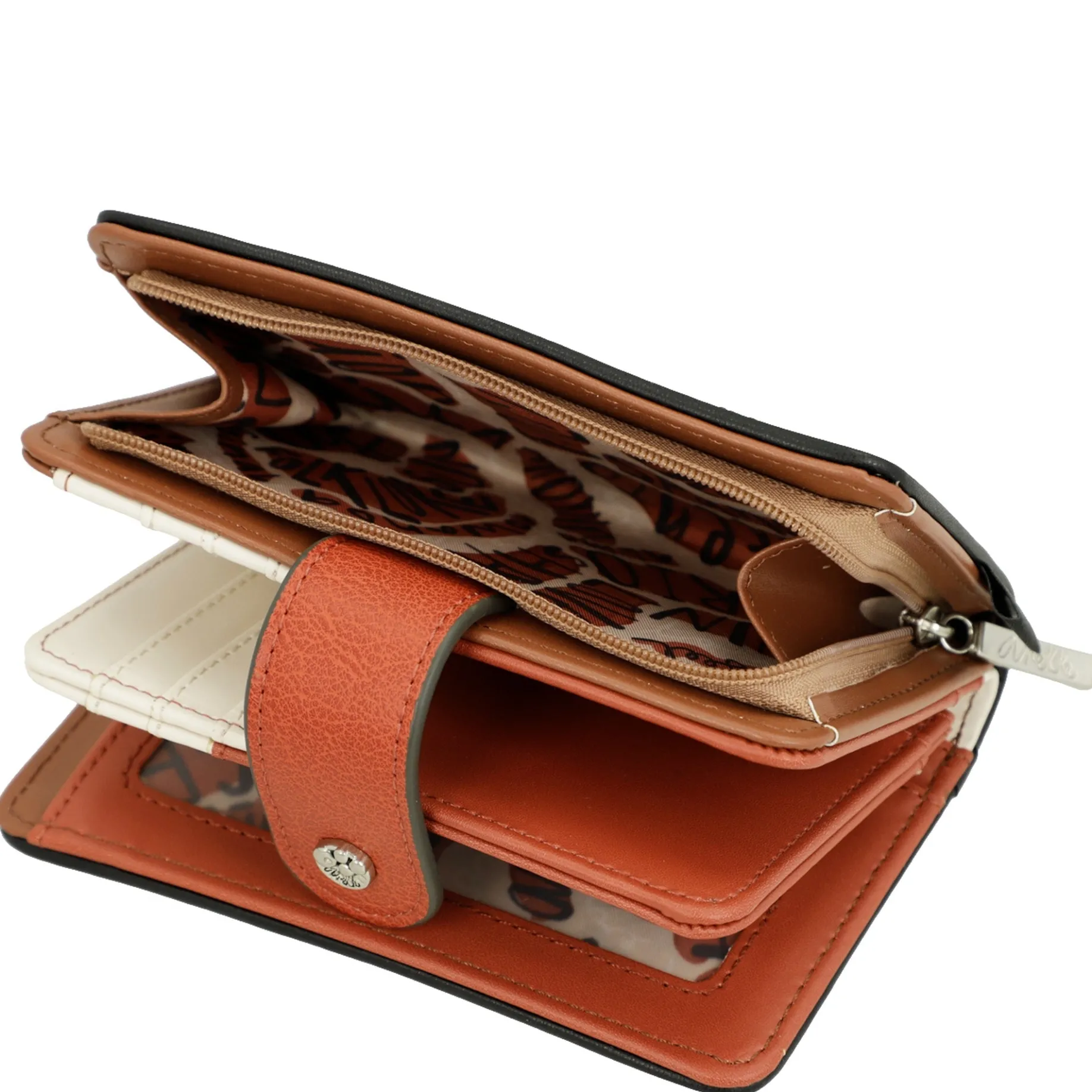 Alma - Geldbörse mit zusätzlichem Kartenhalter 14 cm (multicolor)