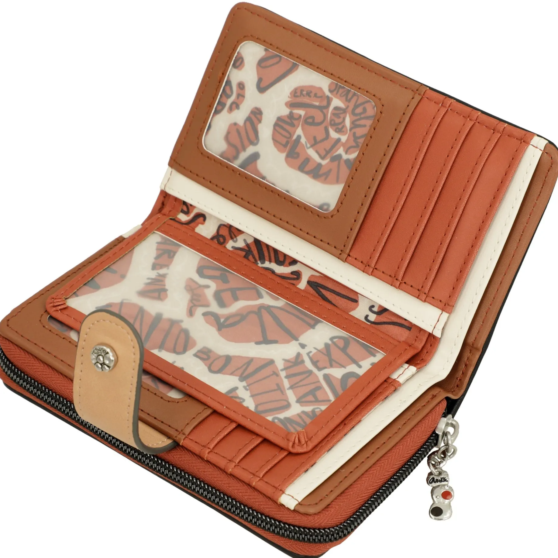 Alma - Geldbörse mit zusätzlichem Kartenhalter 15 cm (multicolor)