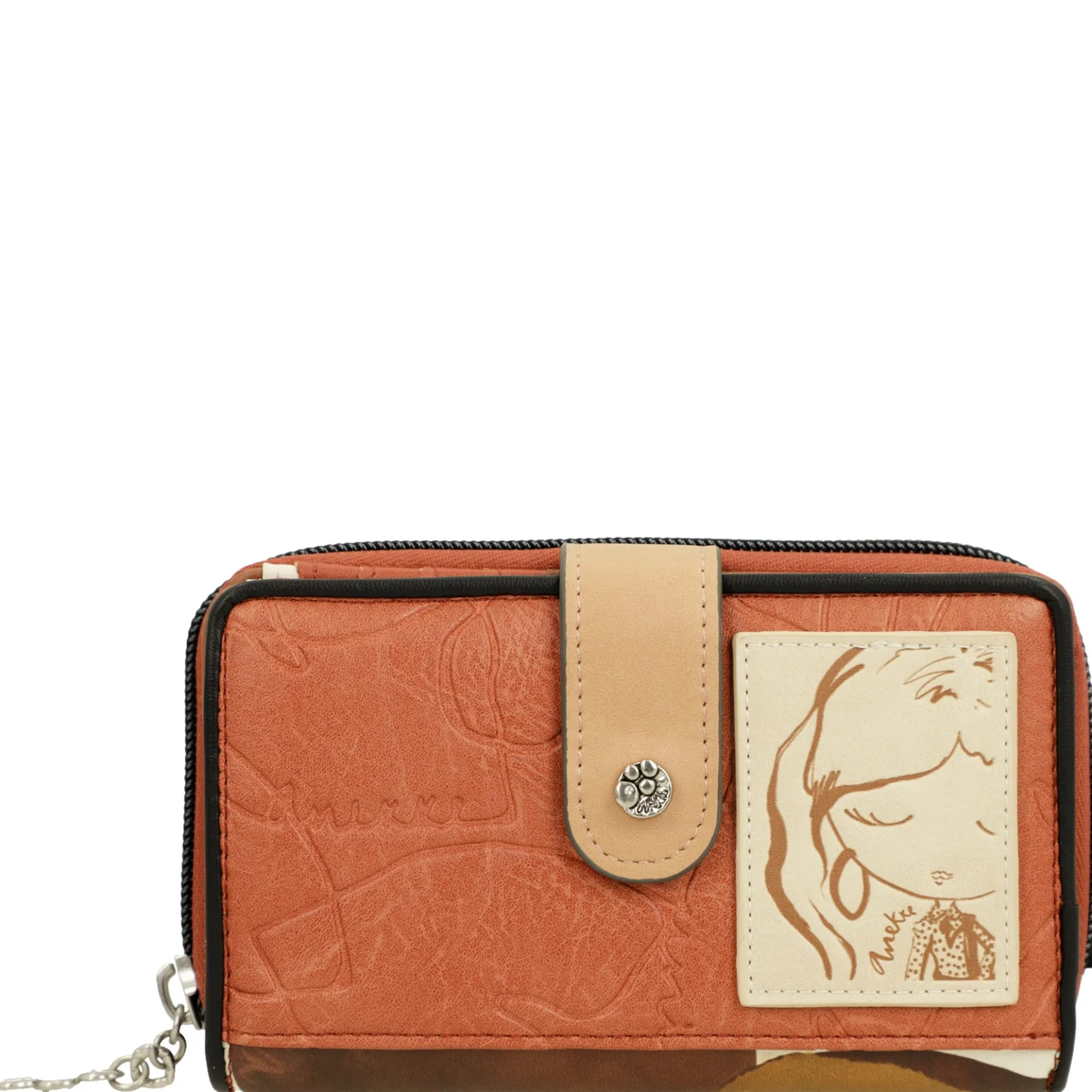 Alma - Geldbörse mit zusätzlichem Kartenhalter 15 cm (multicolor)