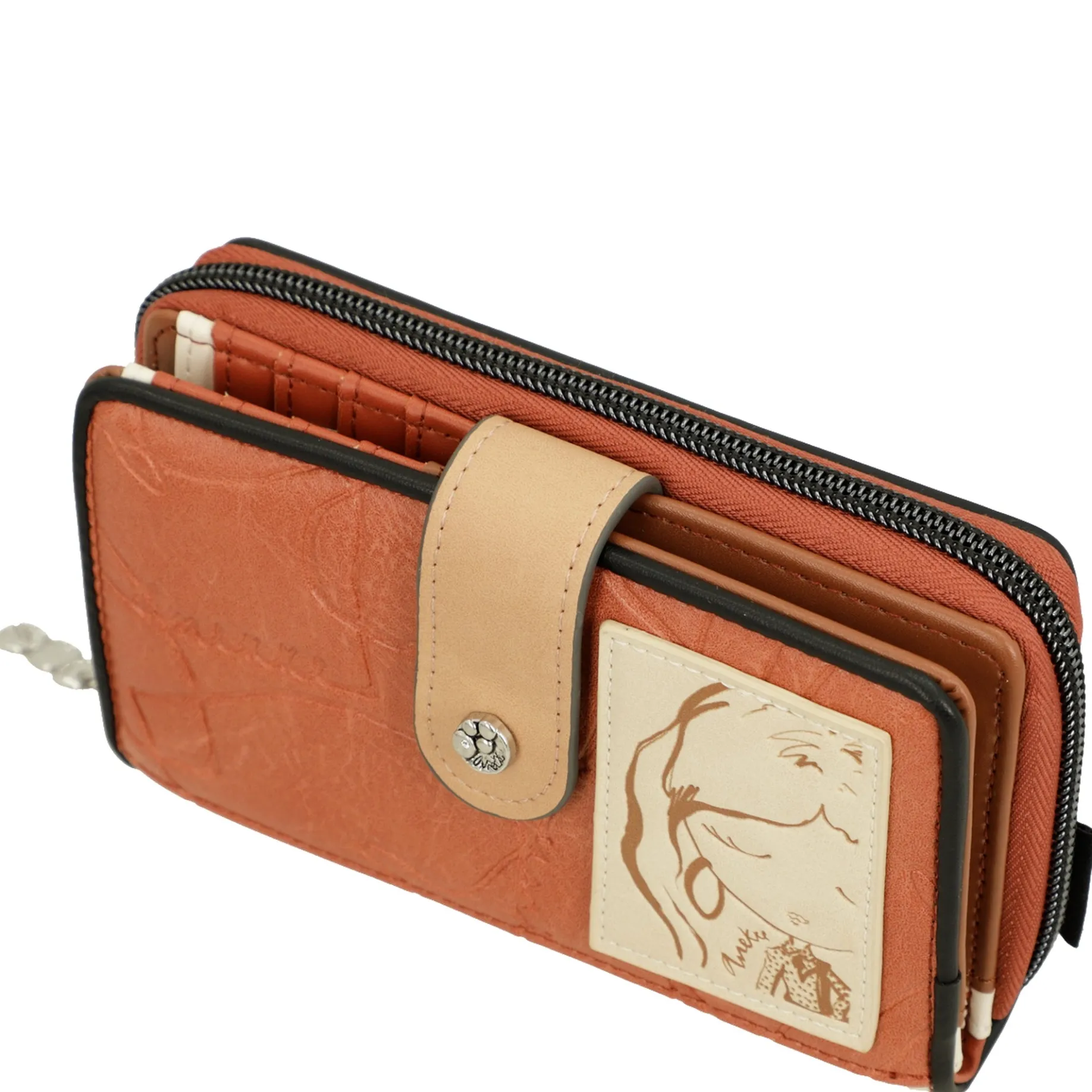 Alma - Geldbörse mit zusätzlichem Kartenhalter 15 cm (multicolor)