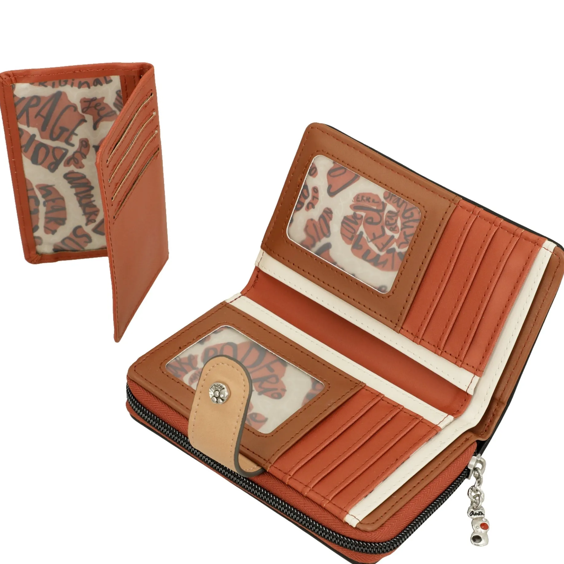 Alma - Geldbörse mit zusätzlichem Kartenhalter 15 cm (multicolor)