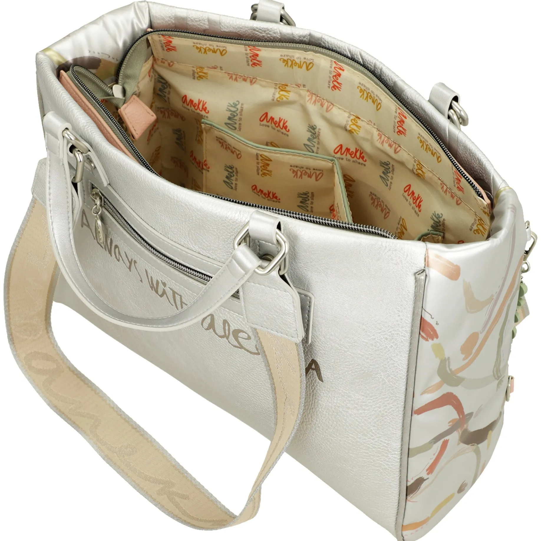 Alma - Handtasche 35 cm (multicolor)