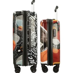 Alma - 4-Rollen-Trolley-Set 2 tlg. (multicolor)