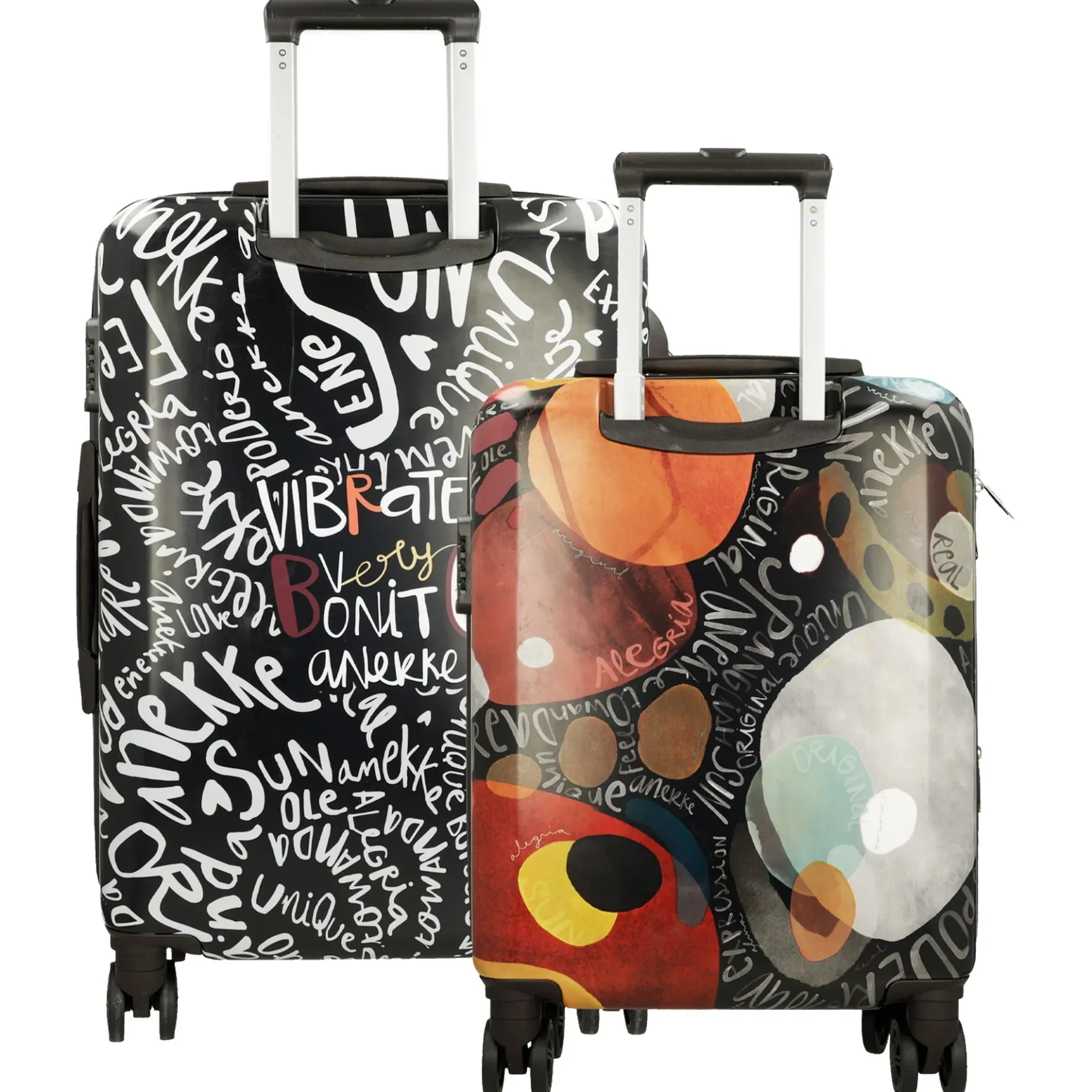 Alma - 4-Rollen-Trolley-Set 2 tlg. (multicolor)