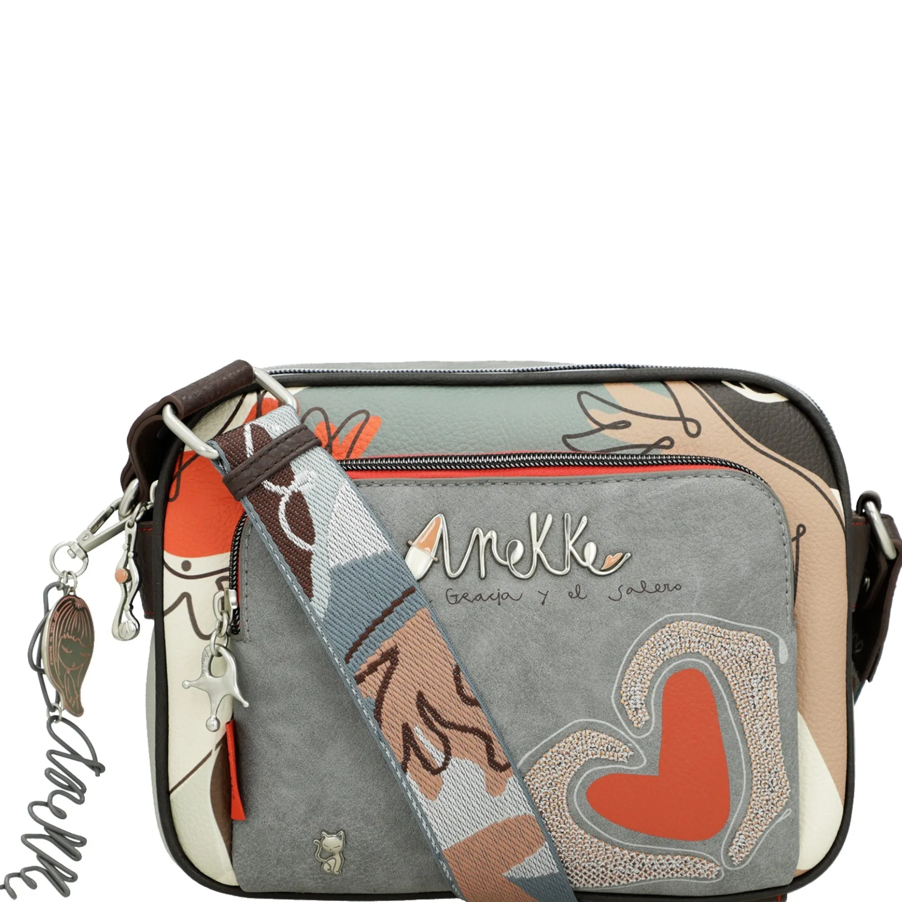 Alma - Umhängetasche 25 cm (multicolor)