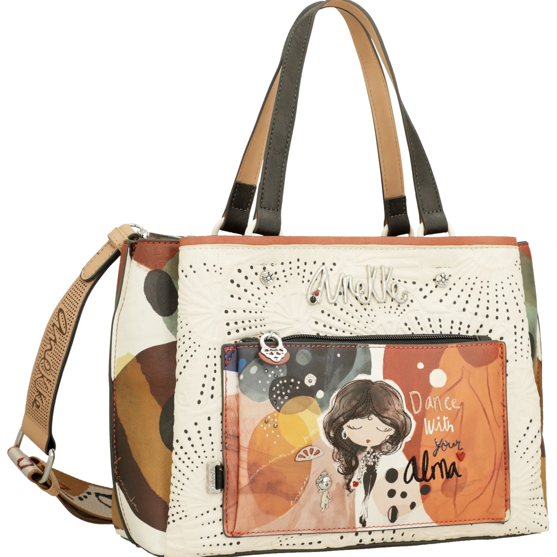 Alma Bowlingtasche - Handtasche 29 cm (multicolor)