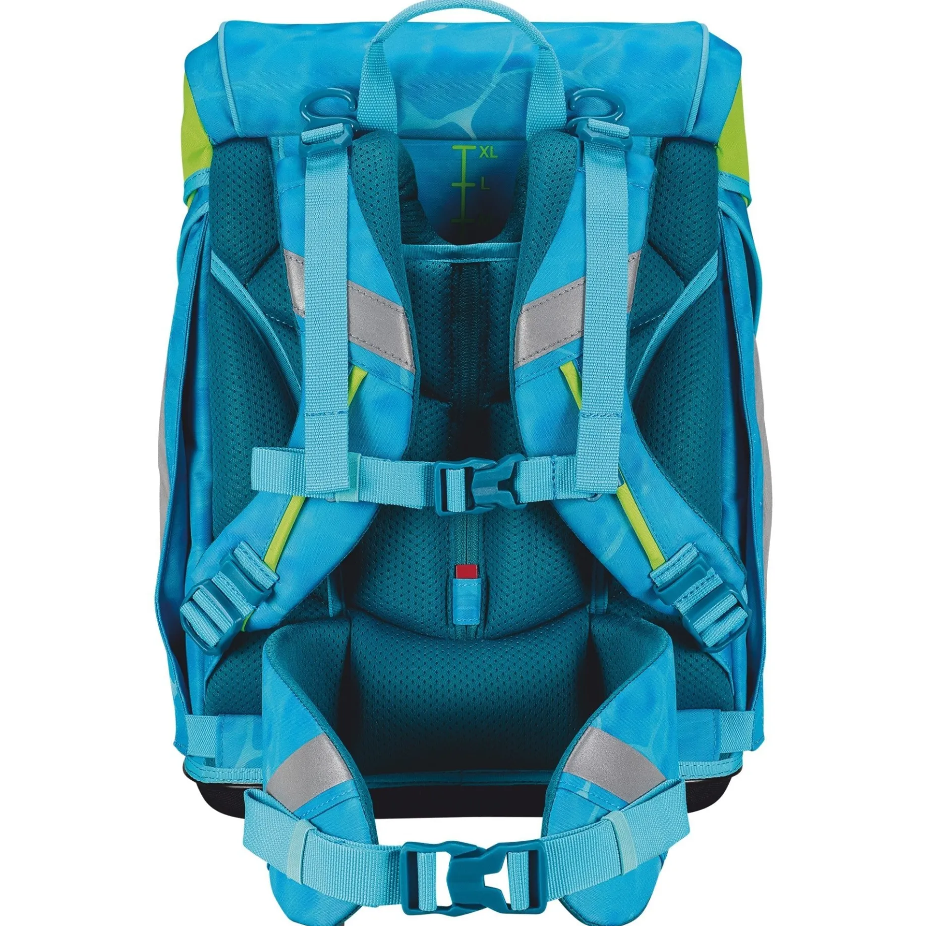 Alpha DIN - Schulranzen Set 4 tlg. (Water Lily)