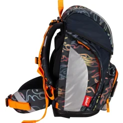 Alpha Exklusiv Safety Light - Schulranzen Set 5tlg. (Flames)