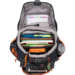 Alpha Exklusiv Safety Light - Schulranzen Set 5tlg. (Flames)