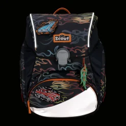 Alpha Exklusiv Safety Light - Schulranzen Set 5tlg. (Flames)