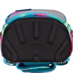 Alpha Exklusiv Safety Light - Schulranzen Set 5tlg. (Happy Rainbow)