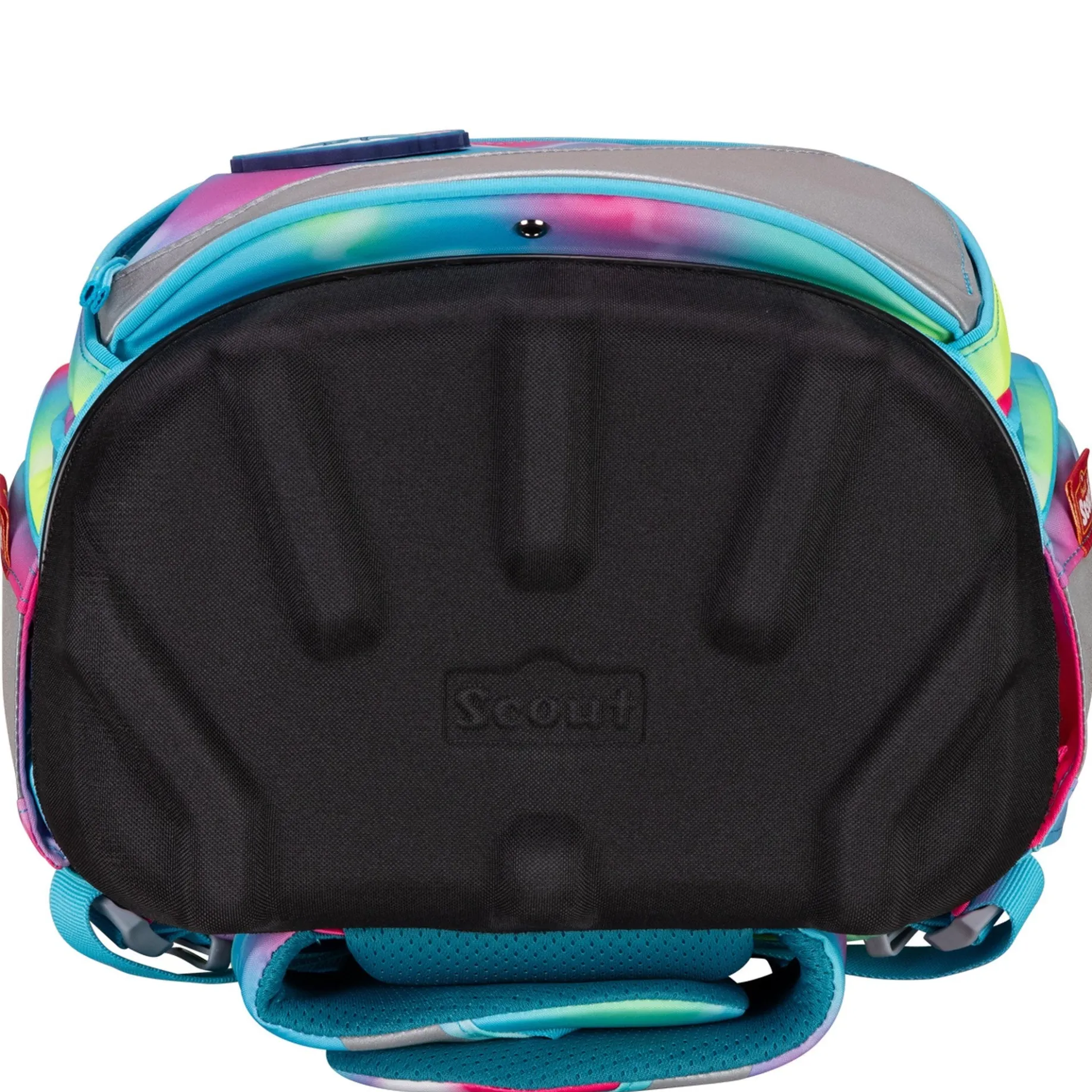 Alpha Exklusiv Safety Light - Schulranzen Set 5tlg. (Happy Rainbow)