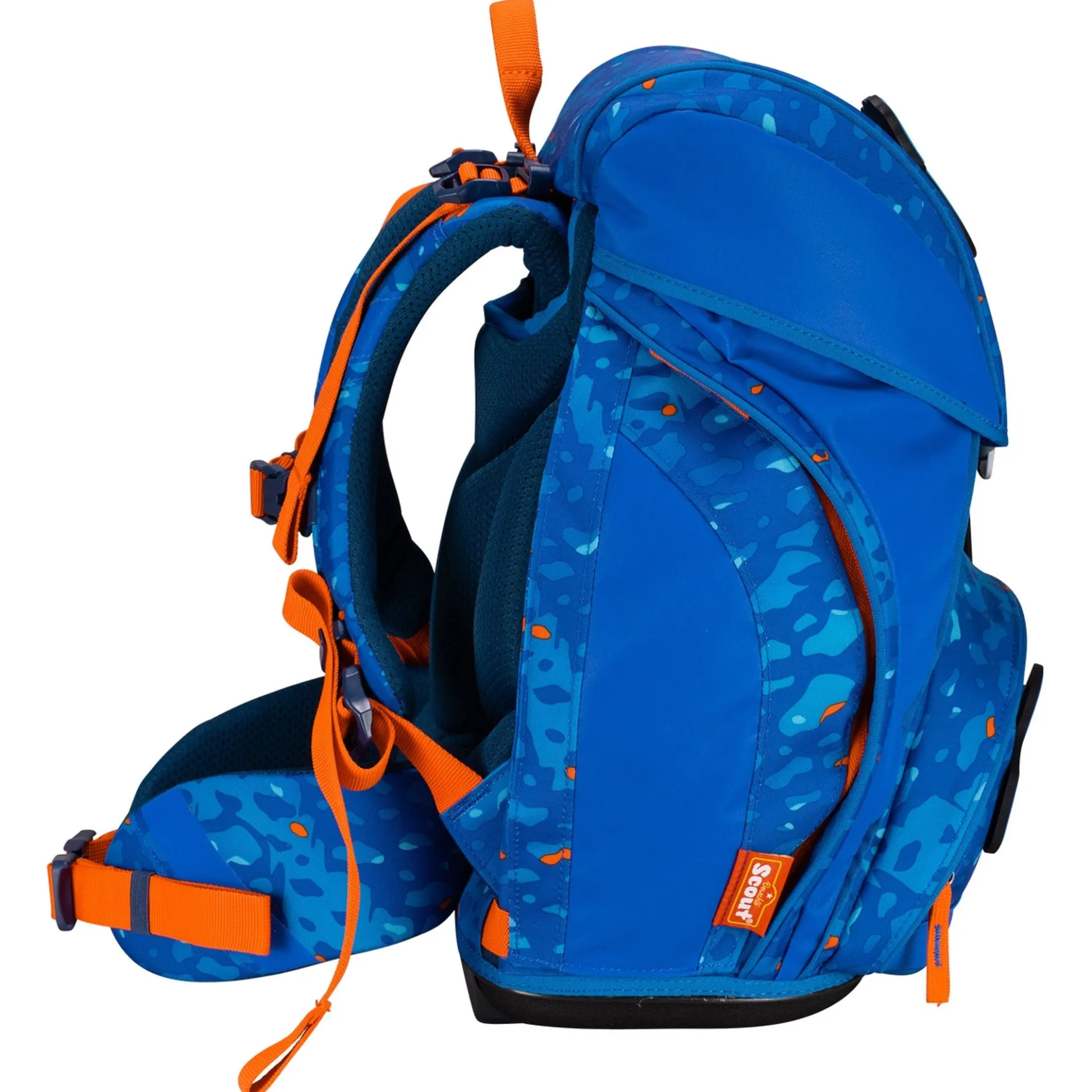 Alpha Exklusiv Superflash - Schulranzen Set 4tlg. (Blue Dino)