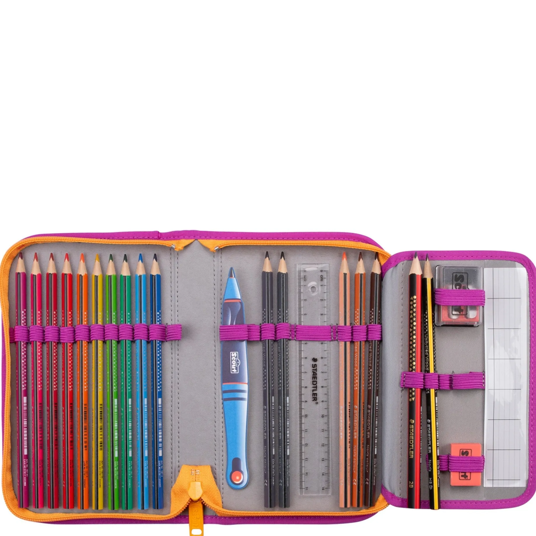 Alpha Exklusiv Superflash - Schulranzen Set 4tlg. (Fantasy)