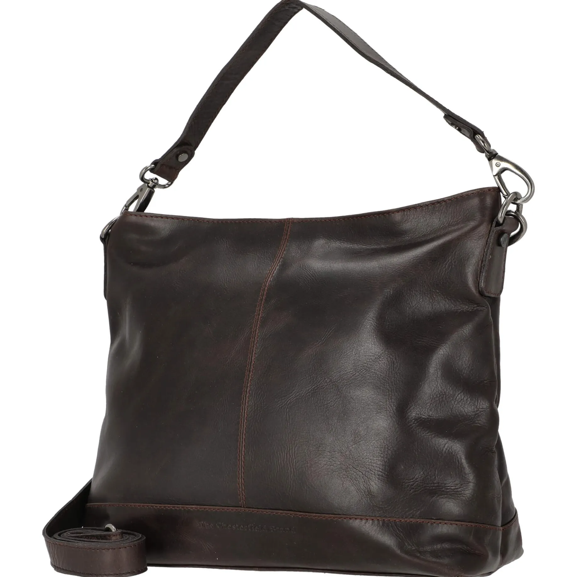Amelia - Schultertasche Leder 32 cm (brown)