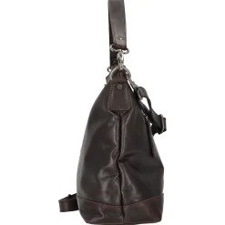 Amelia - Schultertasche Leder 32 cm (brown)