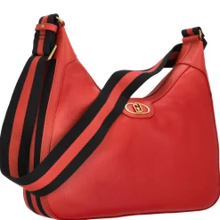 Anaba Hobo - Schultertasche L 35 cm (strawberry)