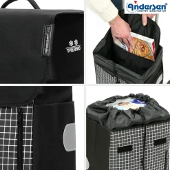 Andersen Scala Shopper Plus Hente - Trolley 103 cm (black)