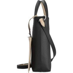 Anna - vertical Shopper 29 cm (noir krema)