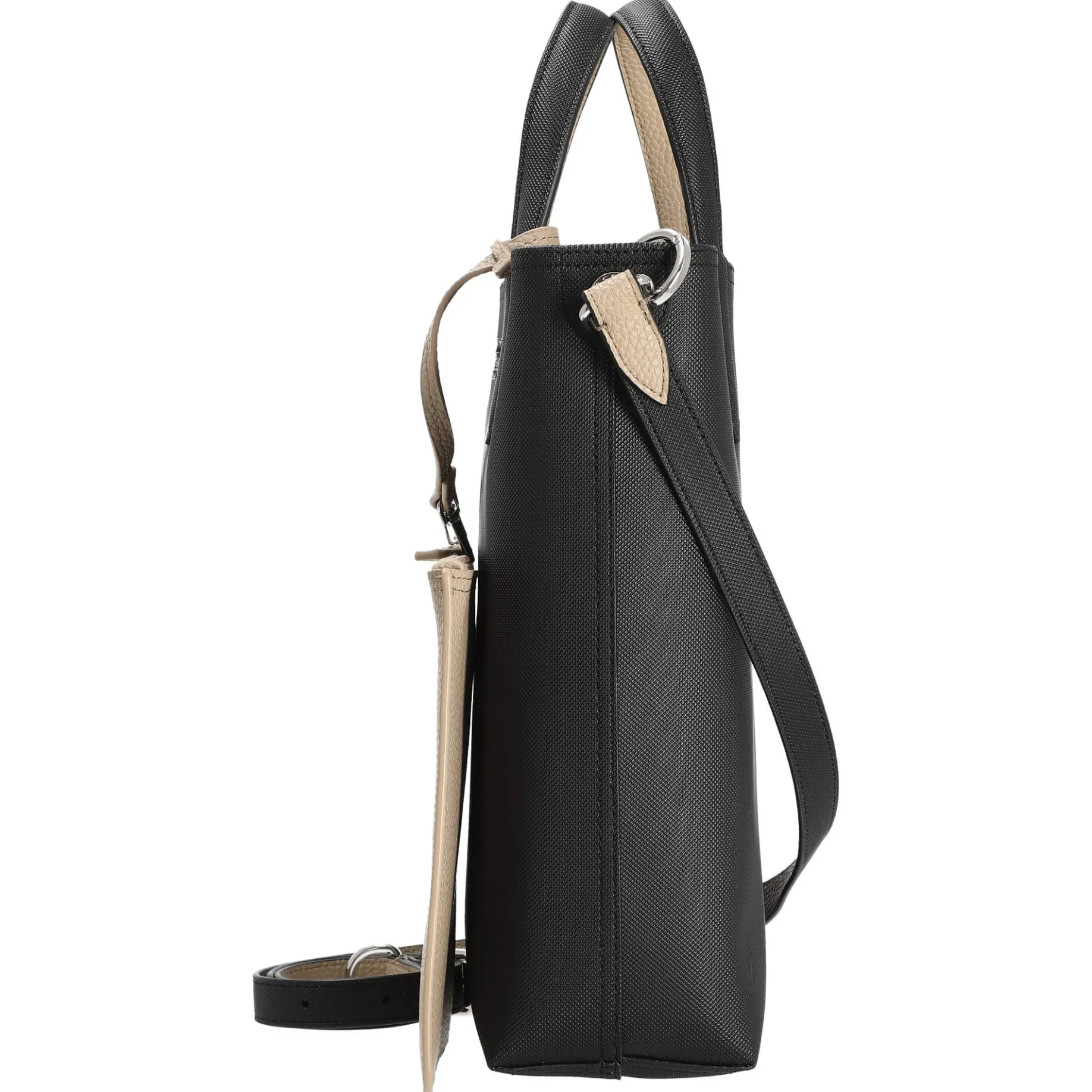 Anna - vertical Shopper 29 cm (noir krema)