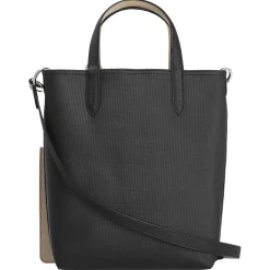 Anna - vertical Shopper 29 cm (noir krema)