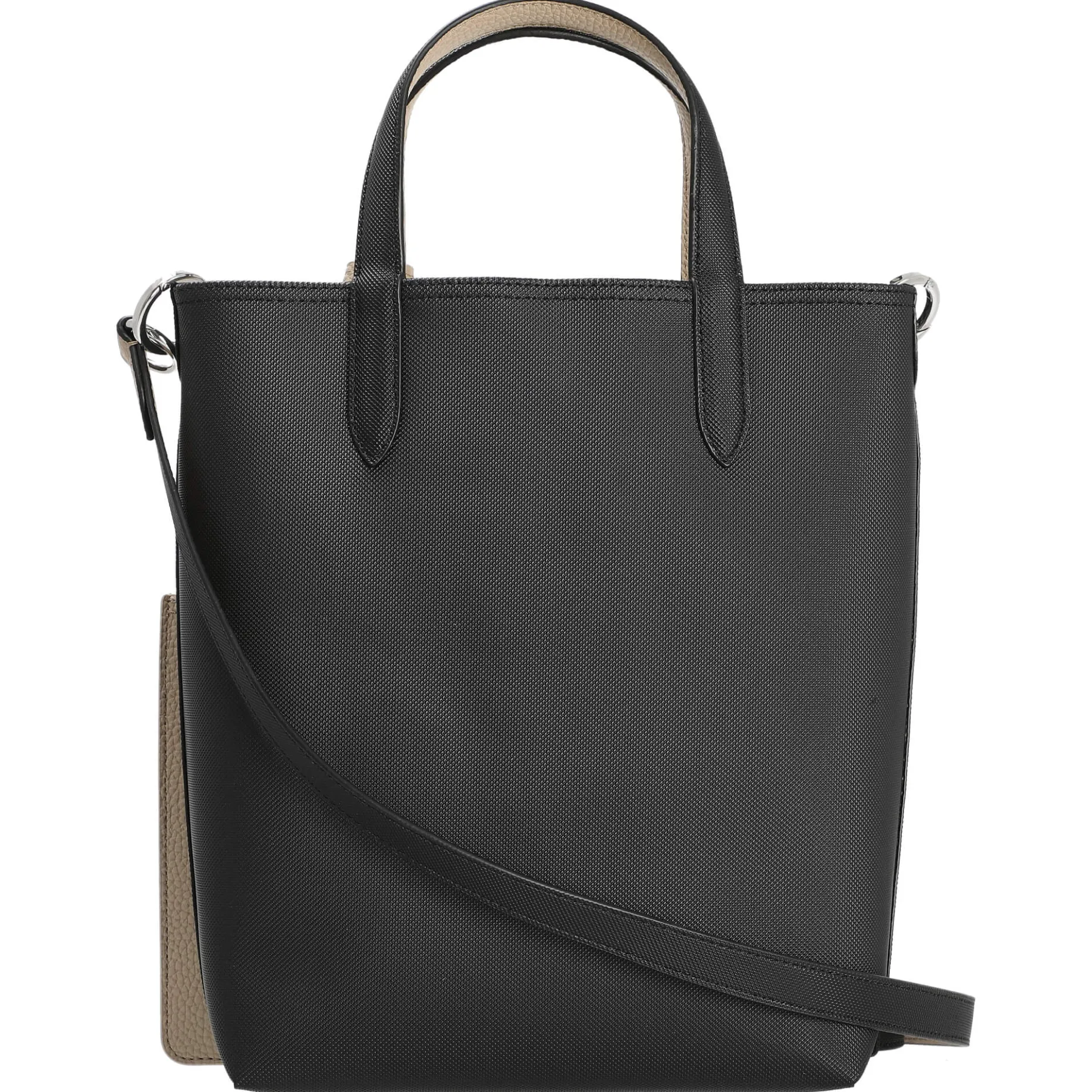 Anna - vertical Shopper 29 cm (noir krema)