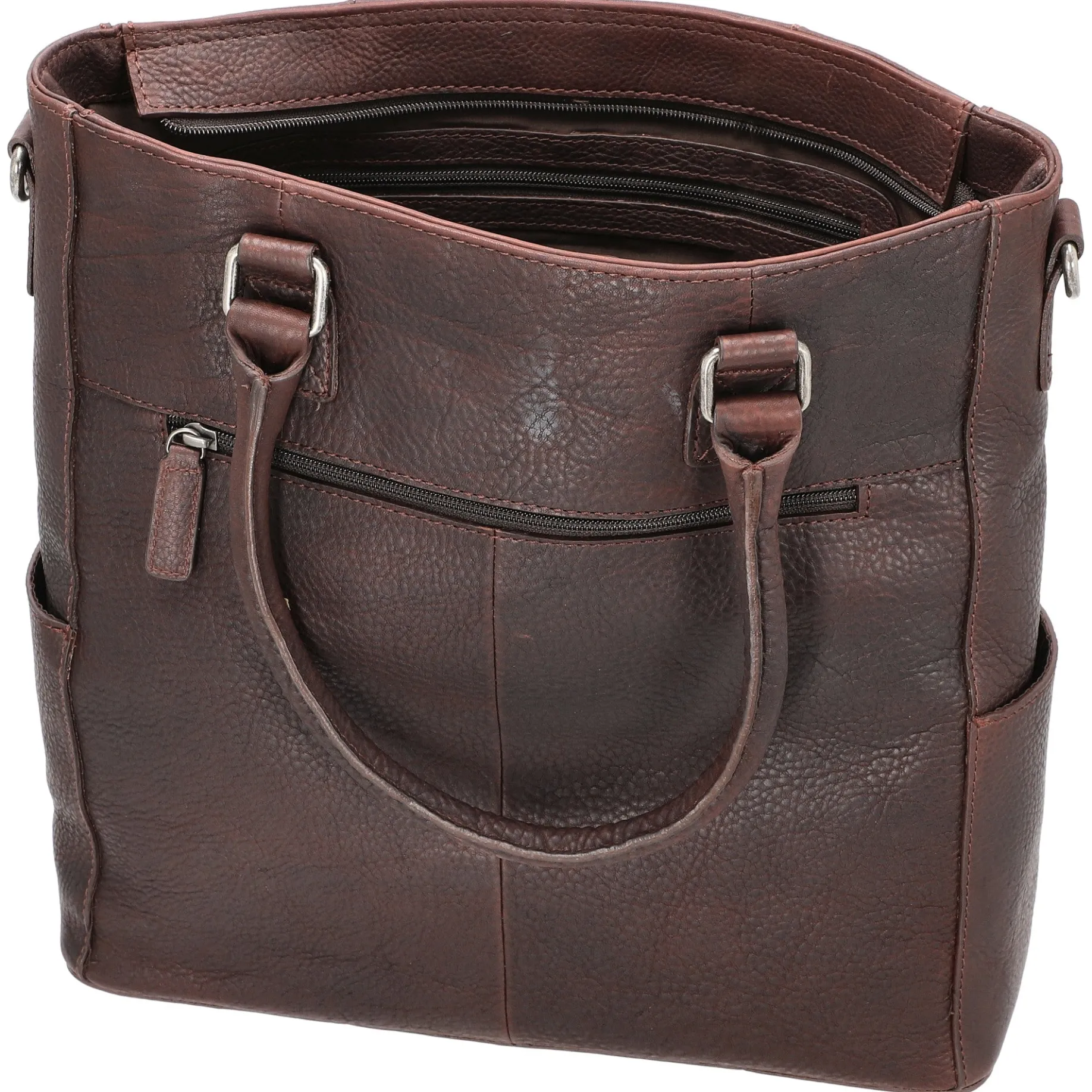 Antique Avery - Schultertasche 38 cm (dunkelbraun)