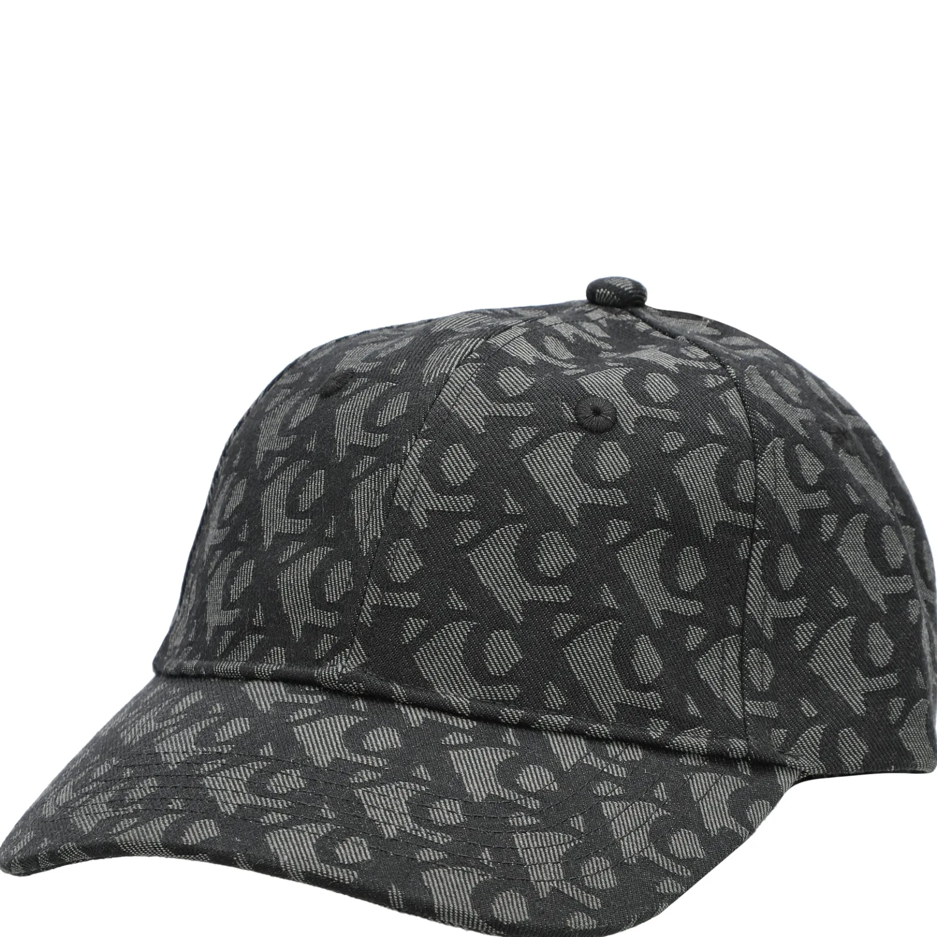 AOP 6 Panel - Baseball Cap (schwarz)