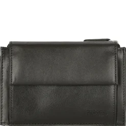Apache - Kreditkartenetui 5cc 13 cm RFID Rindsleder (black)