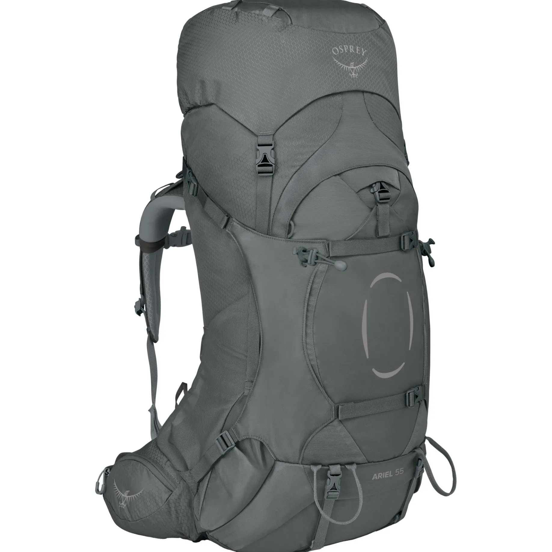 Ariel 55 Women - Trekkingrucksack 73 cm (medium graygras, 55 cm (M/L))