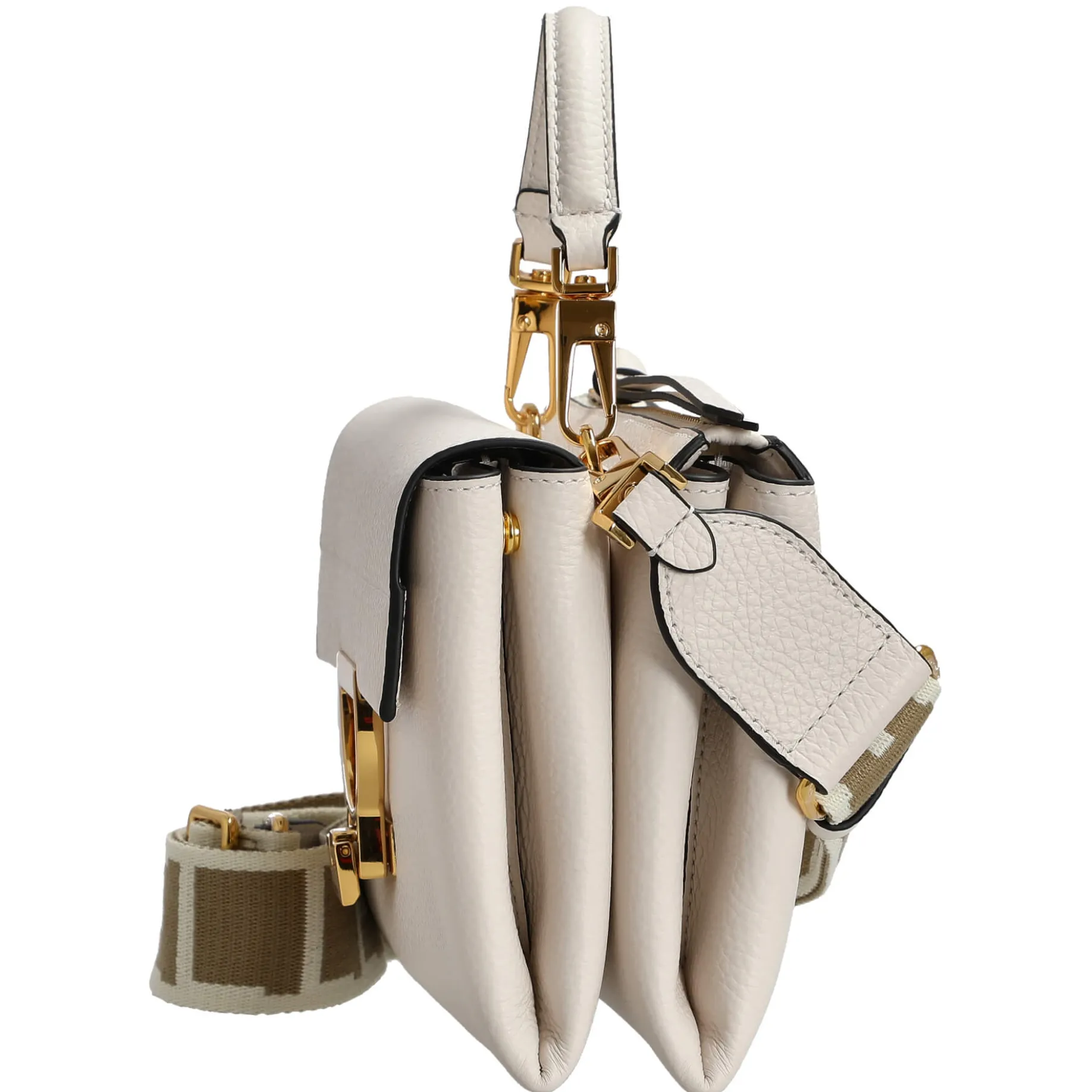 Arlettis Signature - Henkeltasche 19 cm (blanco)