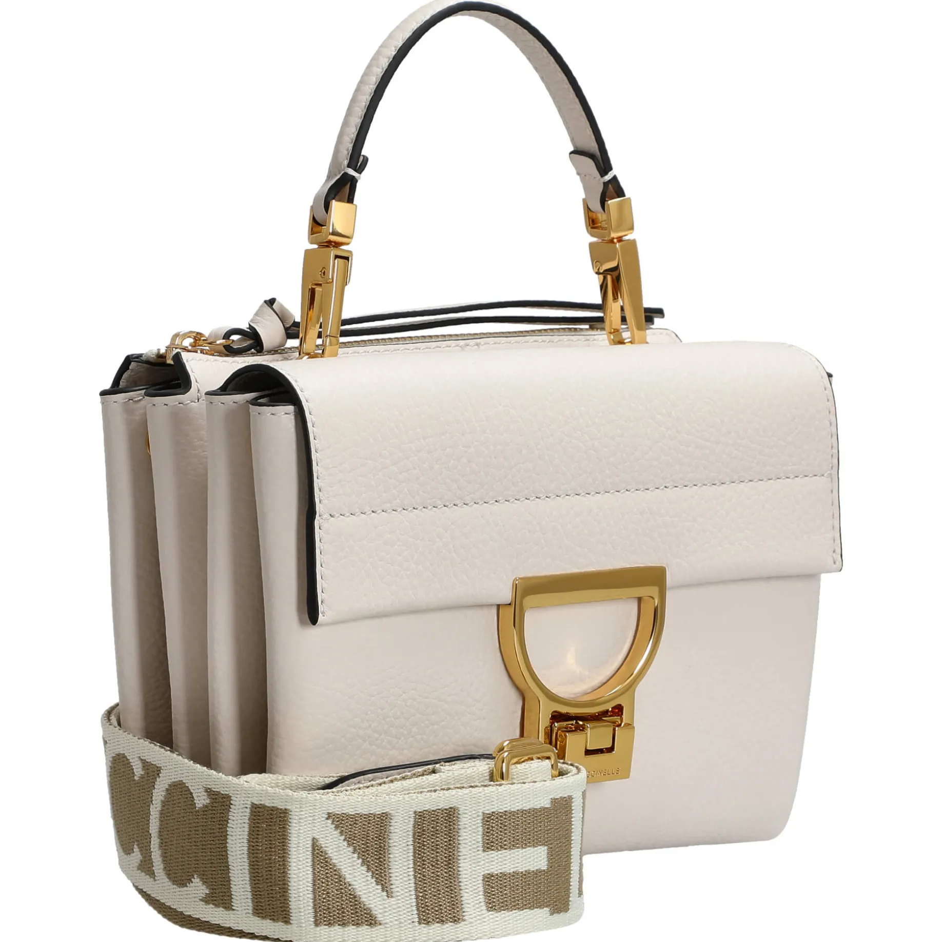 Arlettis Signature - Henkeltasche 19 cm (blanco)