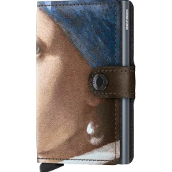 Art Miniwallet - Geldbörse RFID 6.5 cm (Mauritshuis Pearl Earring)