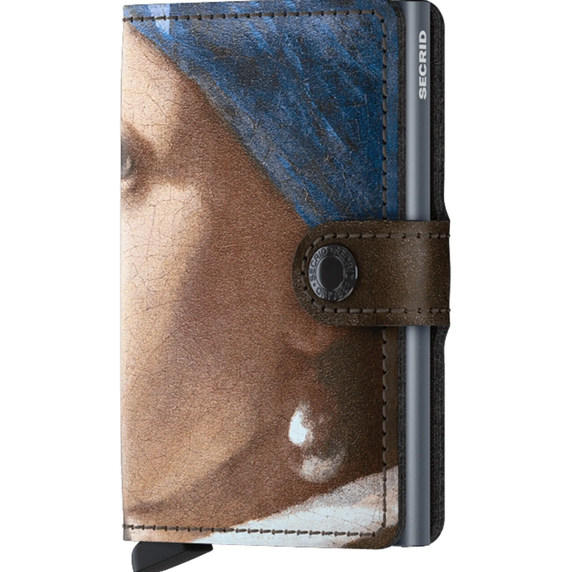 Art Miniwallet - Geldbörse RFID 6.5 cm (Mauritshuis Pearl Earring)