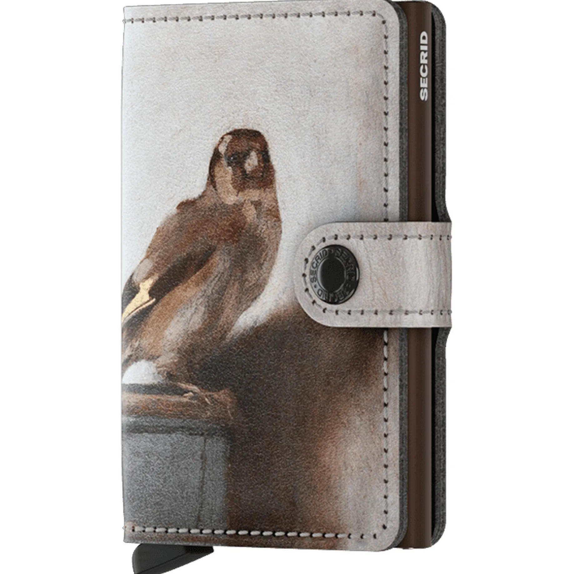Art Miniwallet - Geldbörse RFID 6.5 cm (Mauritshuis Goldfinch)