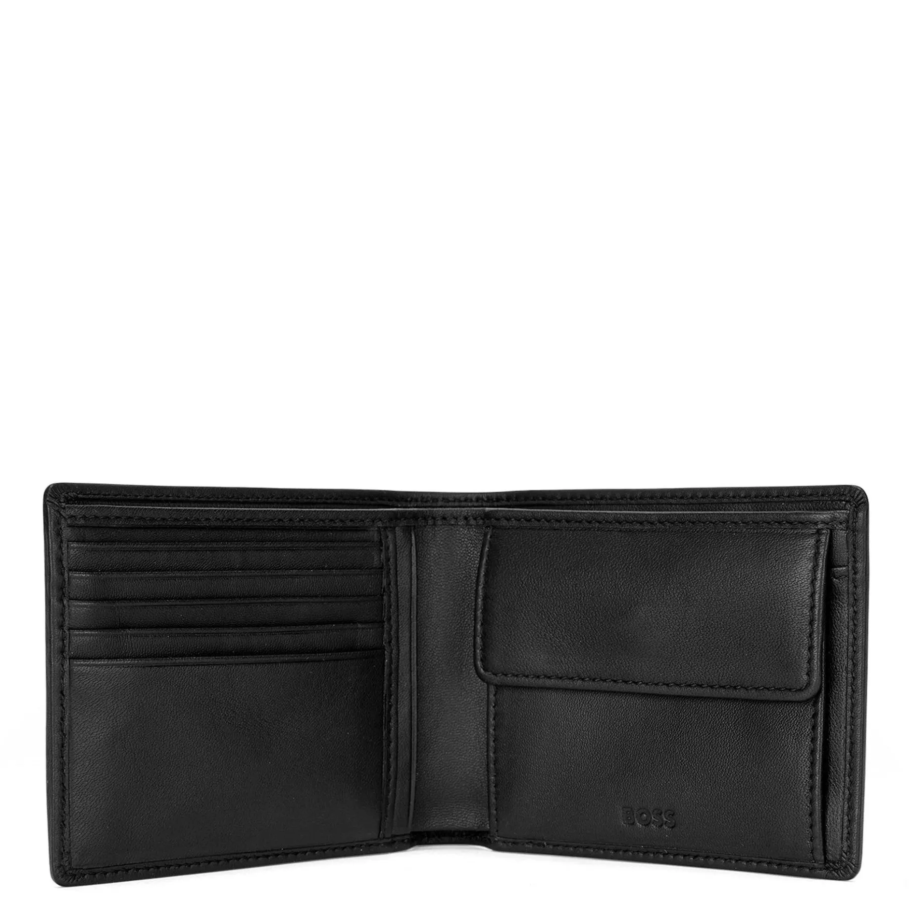 Asolo - Herrengeldbörse 5cc Leder 12 cm (black)