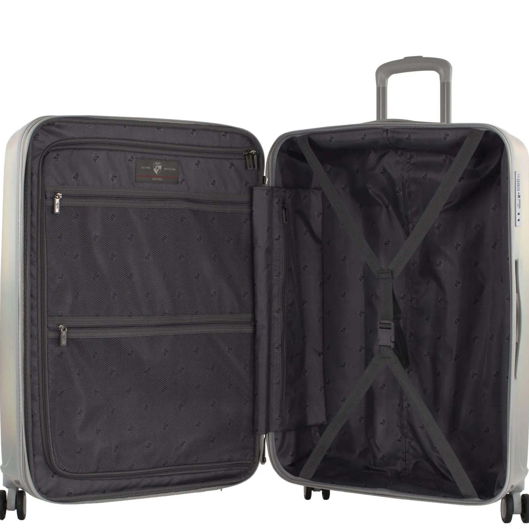 Astro - 4-Rollen-Trolley L 76 cm erw. (silver)