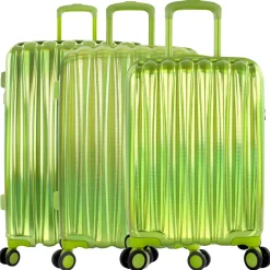 Astro - 4-Rollen-Trolley Set 3tlg. L/M/S (green)