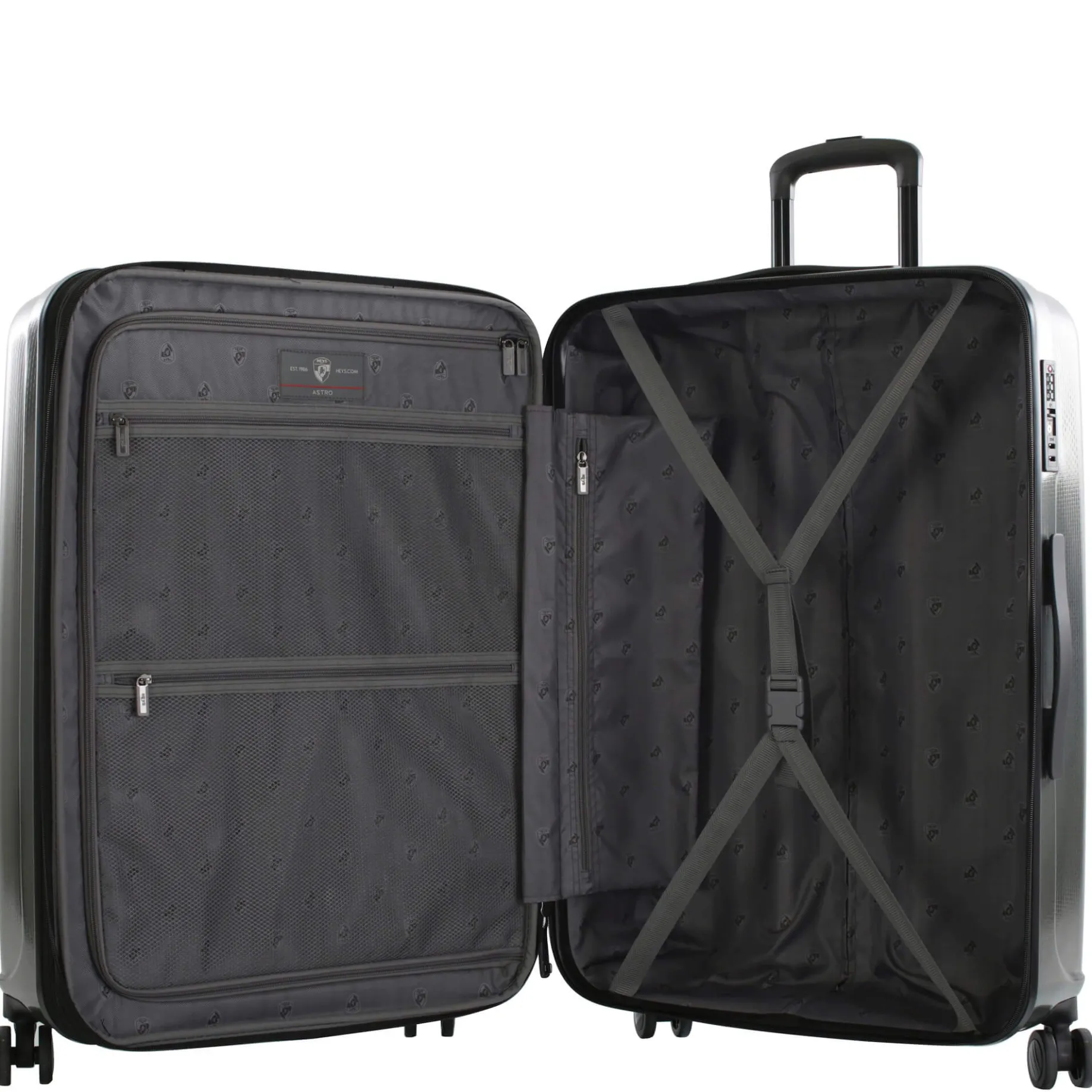 Astro - 4-Rollen-Trolley Set 3tlg. L/M/S (charcoal)