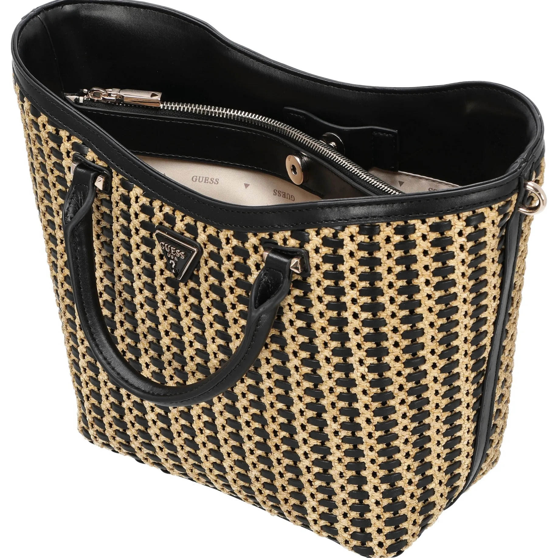Atalia - Handtasche 38 cm (natural/black)