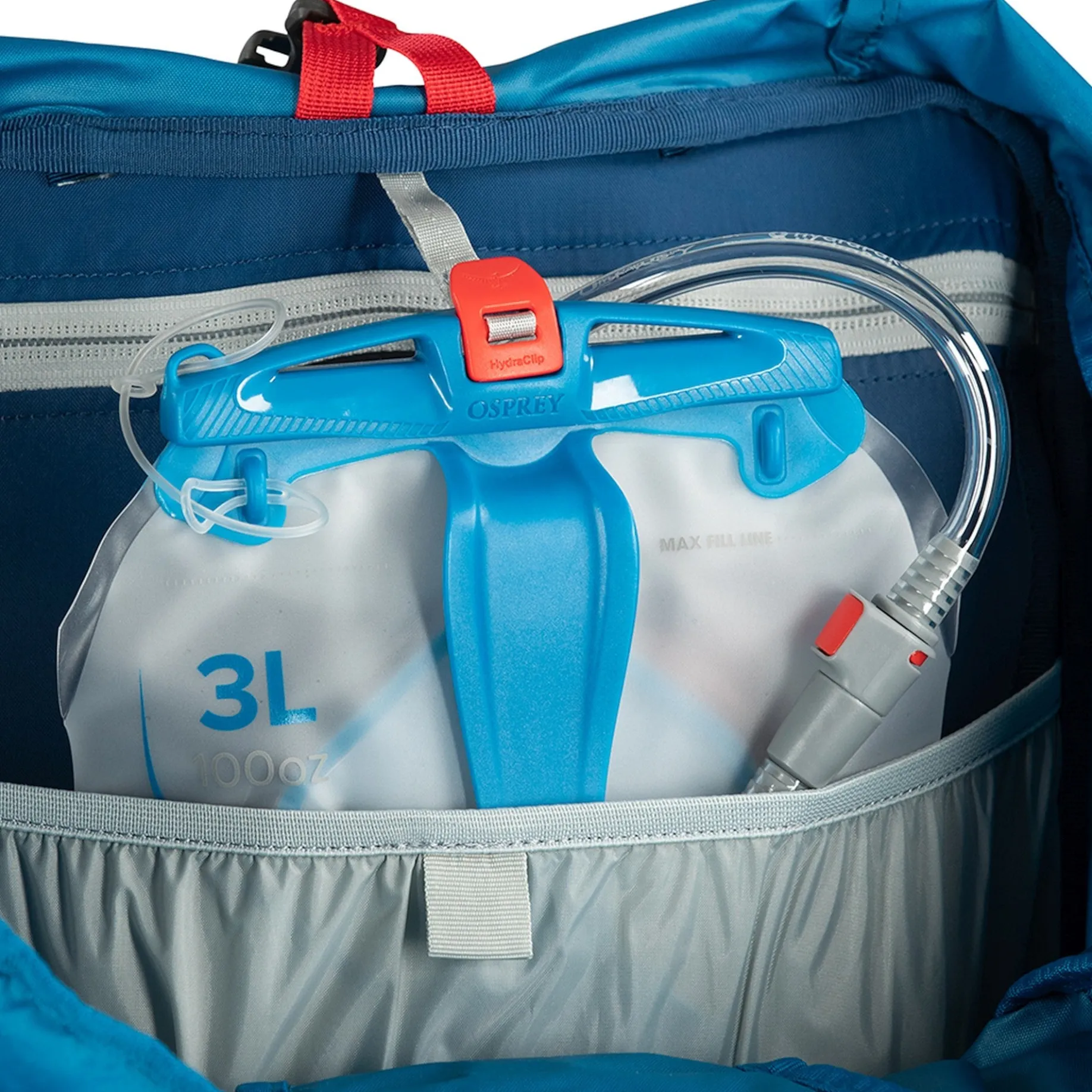 Atmos AG LT 65 L/XL - Trekkingrucksack 90 cm (night shift/scoria blue)