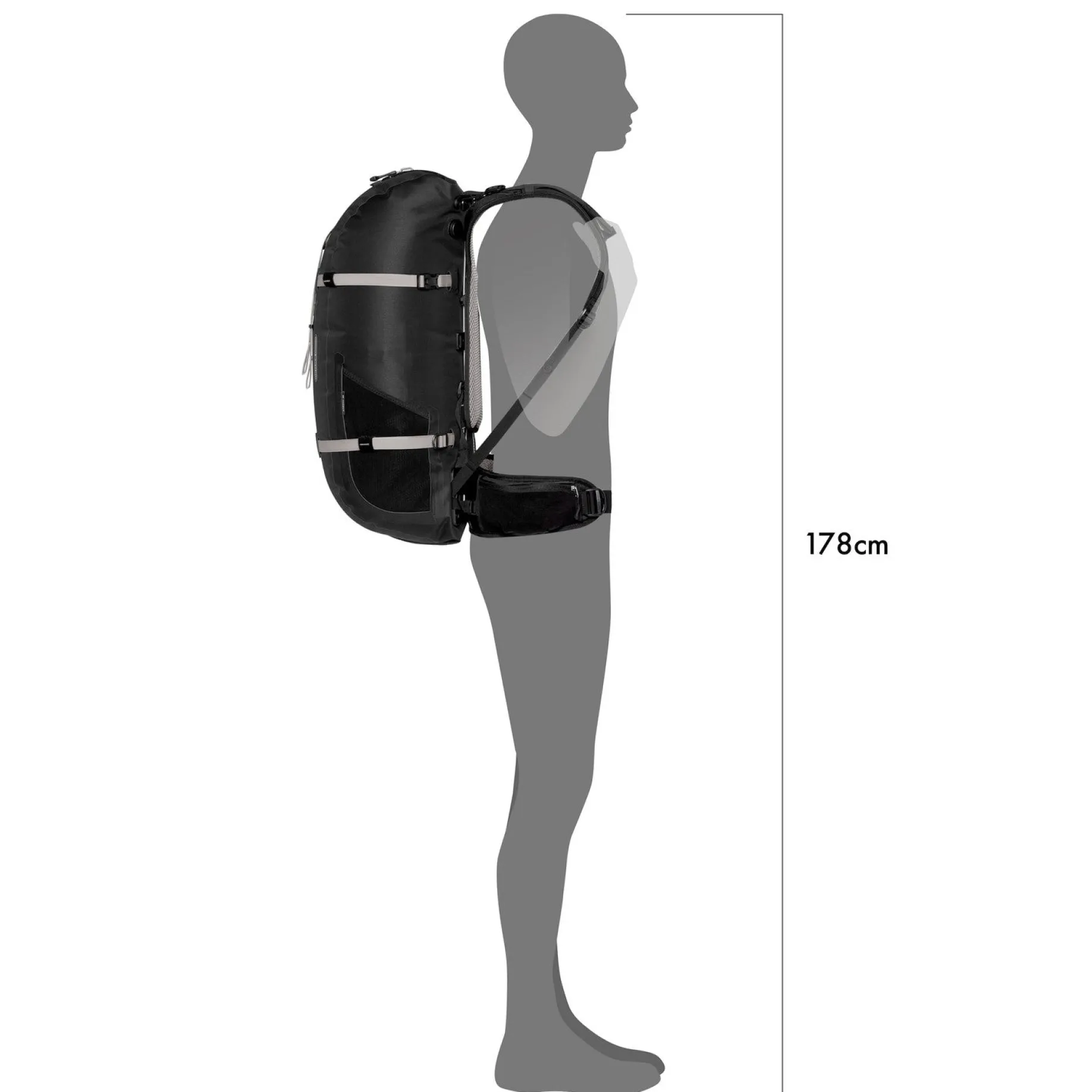 Atrack Outdoor 35 - Rucksack 59 cm (black)