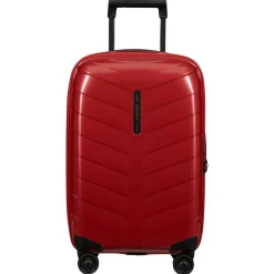 Attrix - 4 Rollen Kabinentrolley S 55 cm erw. (rot)