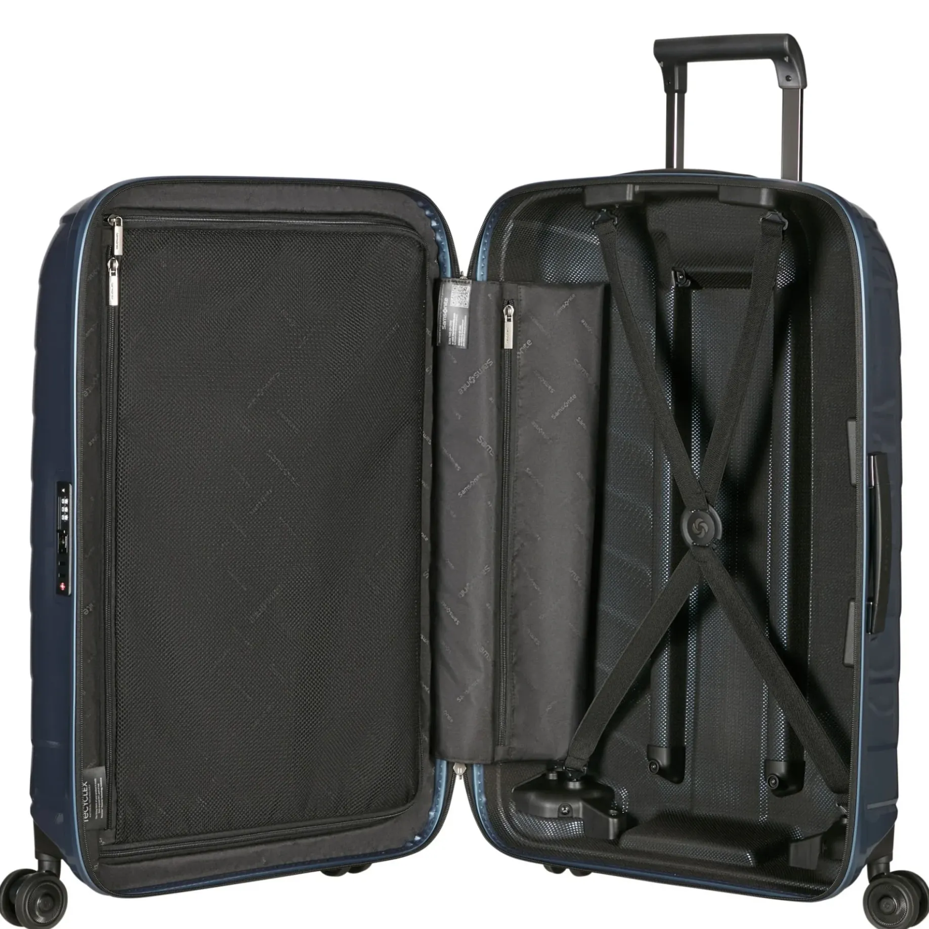 Attrix - 4-Rollen-Trolley XL 81 cm (steel blue)