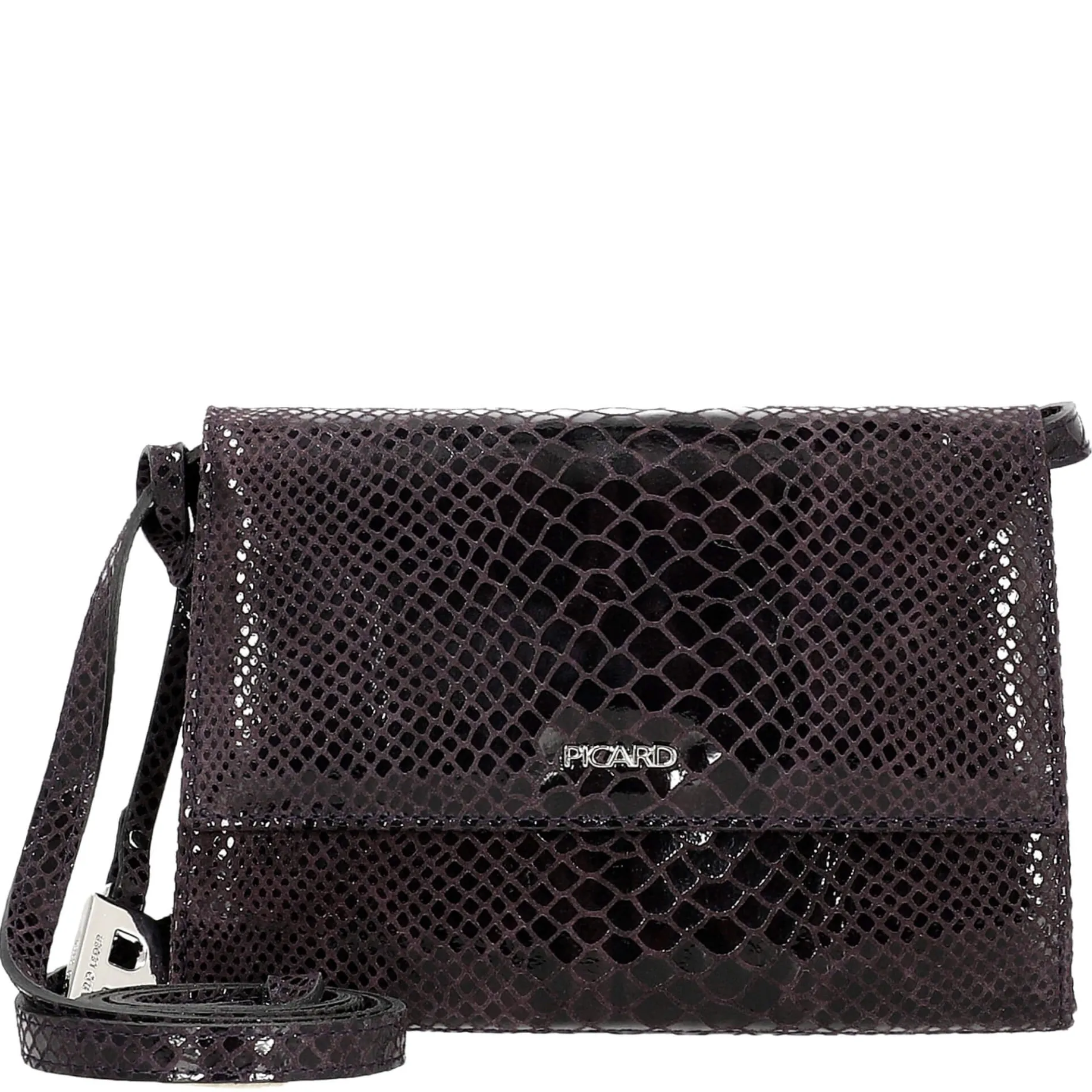 Auguri - Abendtasche 19 cm Rindsleder (viola)