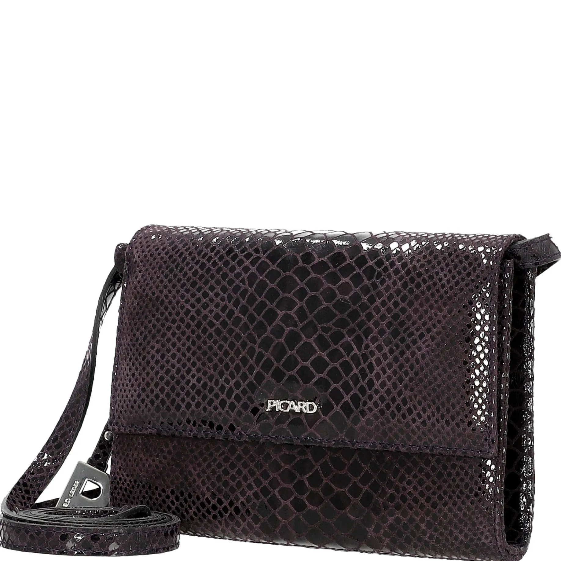Auguri - Abendtasche 19 cm Rindsleder (viola)