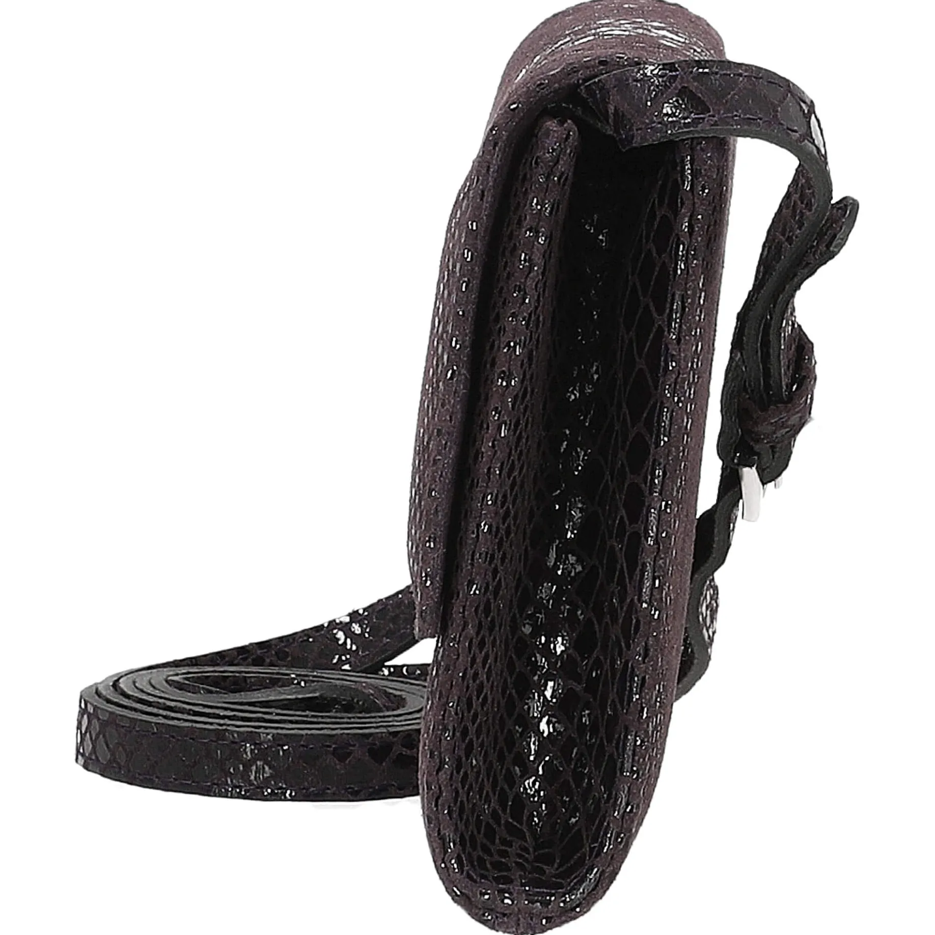Auguri - Abendtasche 19 cm Rindsleder (viola)
