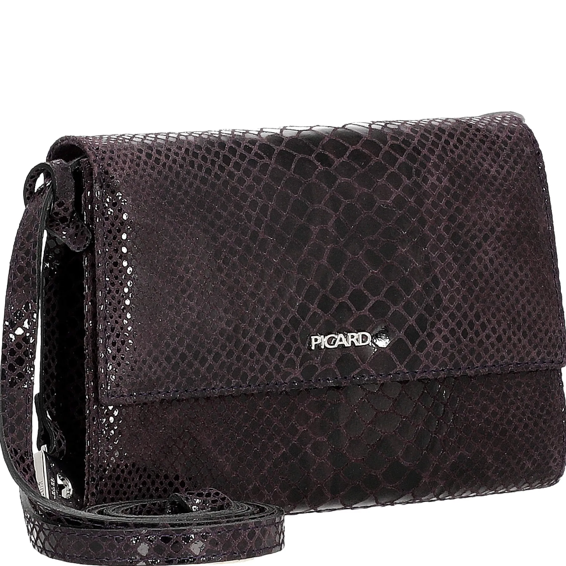 Auguri - Abendtasche 19 cm Rindsleder (viola)