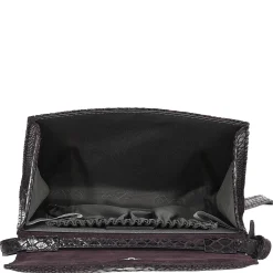Auguri - Abendtasche 19 cm Rindsleder (viola)